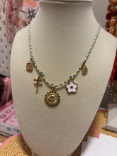 Load image into Gallery viewer, CUSTOM CORD Charm Necklace