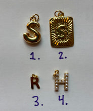 Load image into Gallery viewer, CUSTOM CORD Charm Necklace