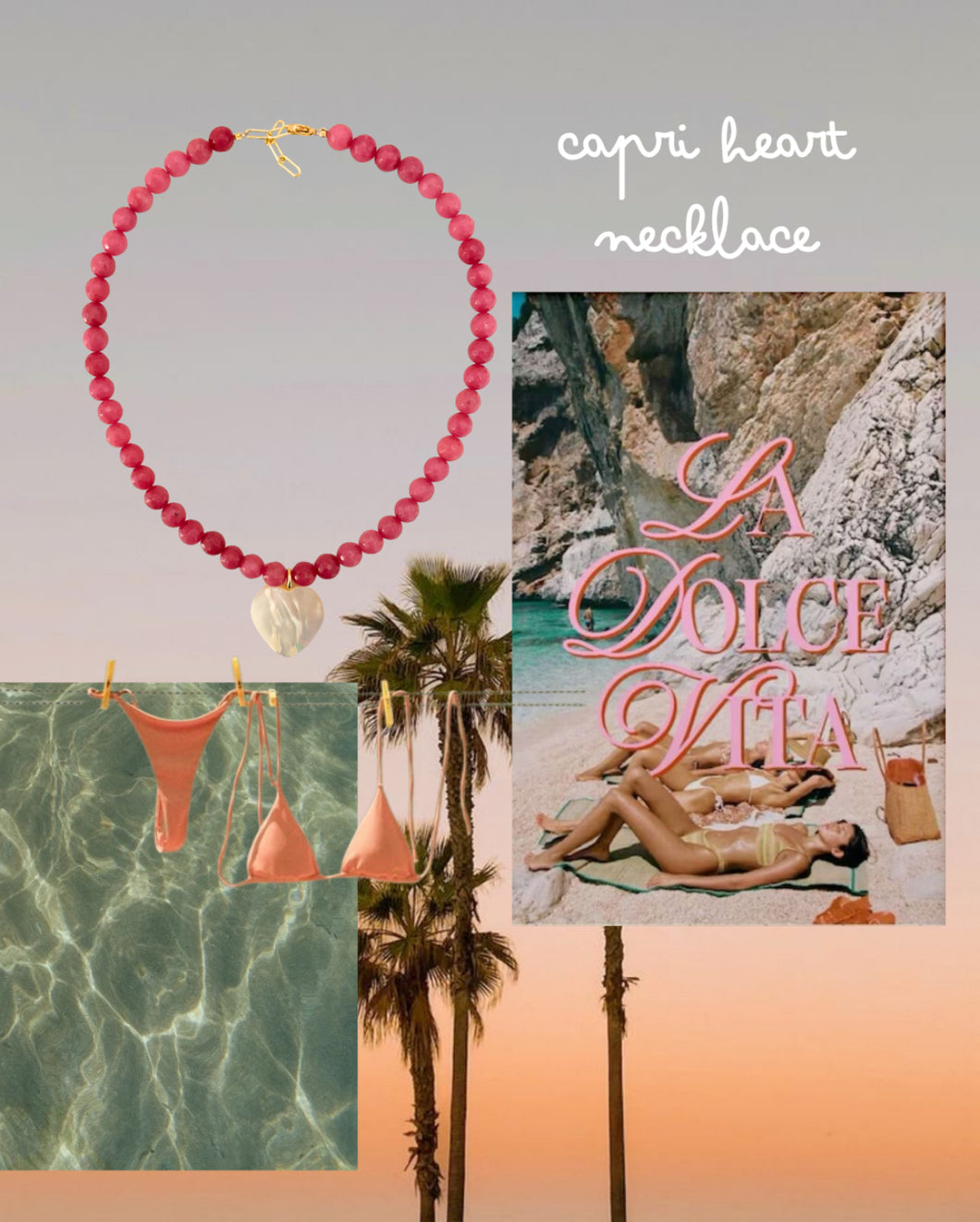 Capri Heart Necklace