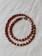 Load image into Gallery viewer, Jasper Spotted Stacker Necklace
