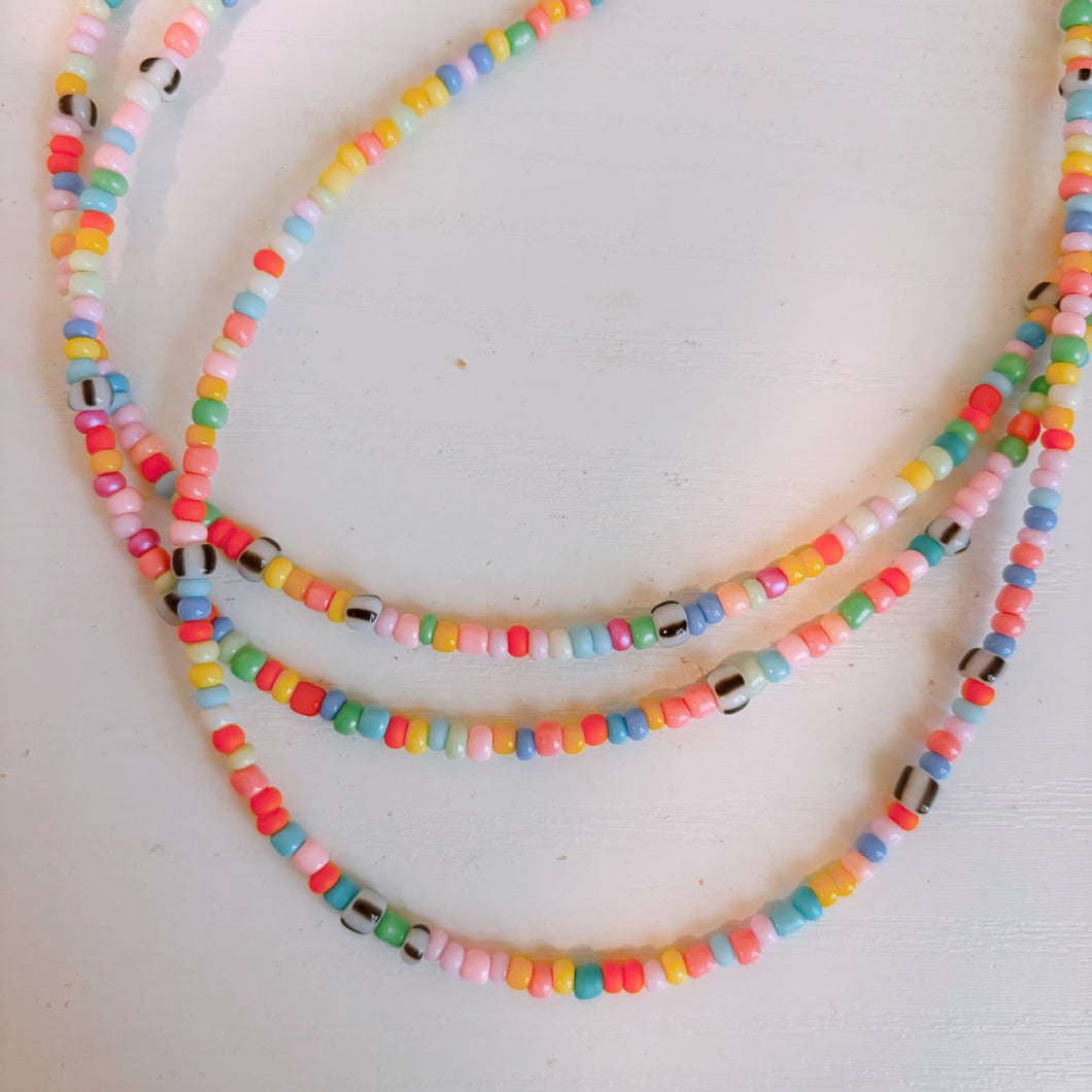 Beaded Confetti Choker