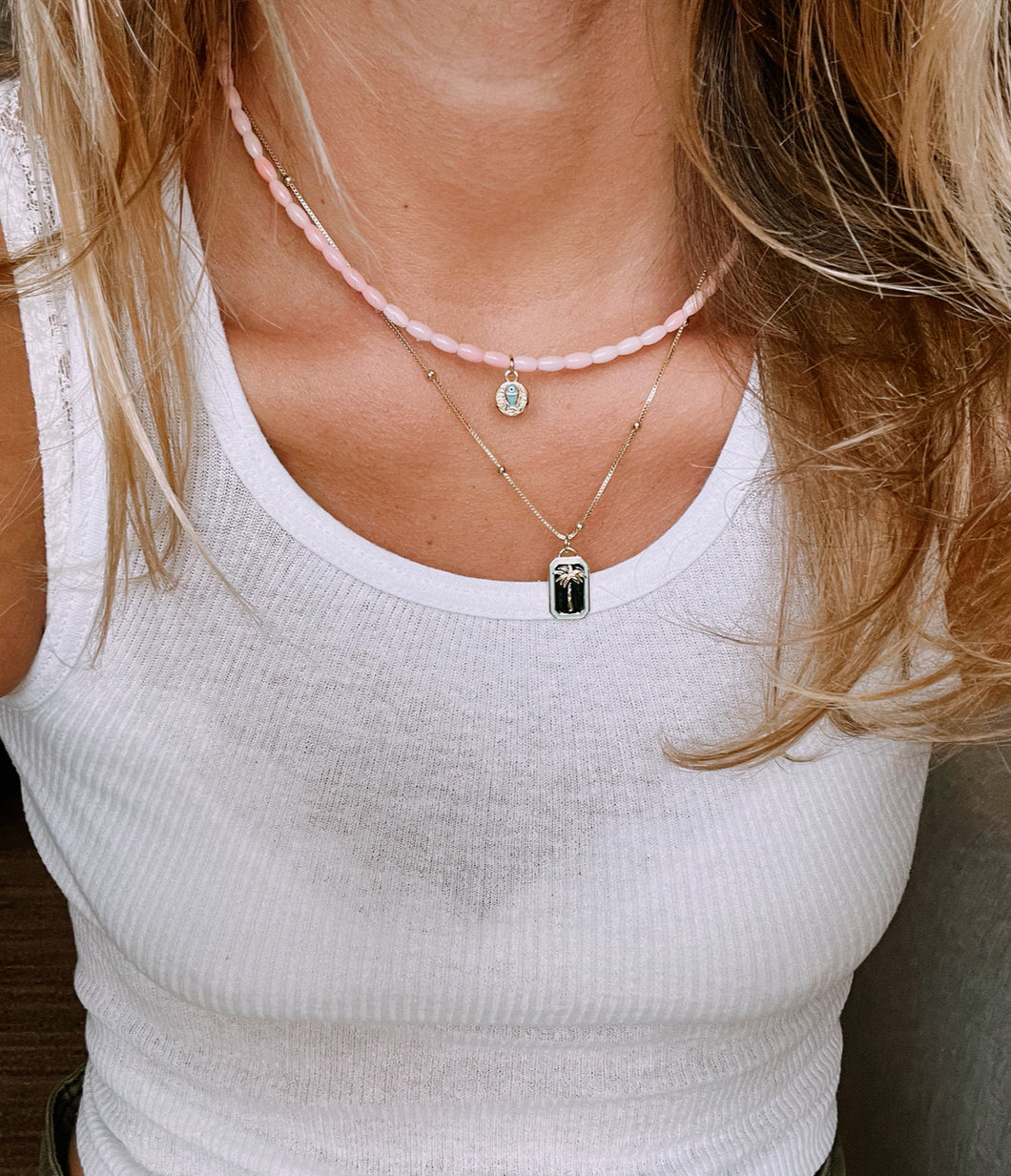 Palm Tree Necklace