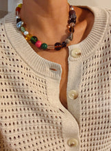 Load image into Gallery viewer, Lizzie Chunky Gemstone Necklace
