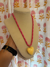 Load image into Gallery viewer, Yellow Heart Necklace
